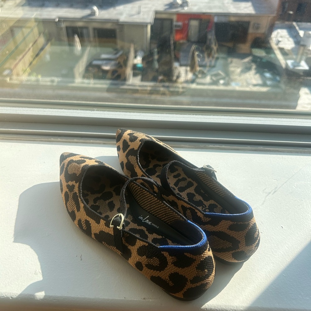 Rothy's The Point Mary Jane II in Amber Cat